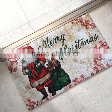 Merry Christmas X'Mas Christmas Bathroom Rug