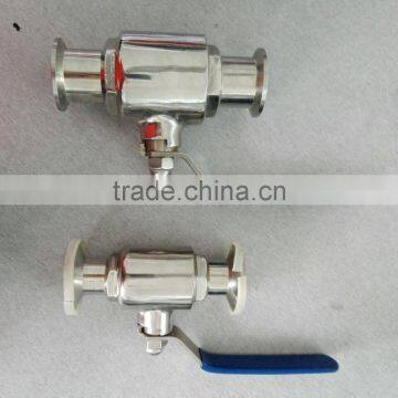 Hot Sale 3 Inch Stainless Steel 304 Food Grade Sanitary Ball Valve photo-3