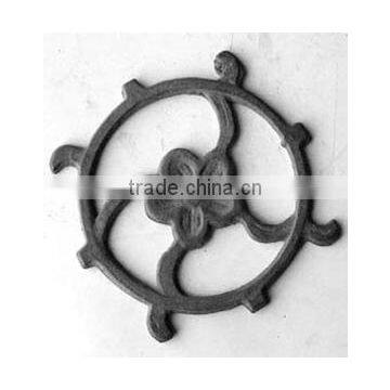 2015 New Iron Flowers Made in China for Date Railing Decoration photo-4