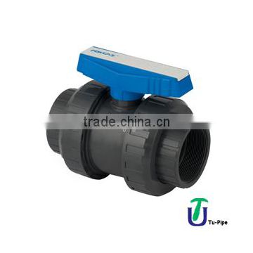 U-PVC Single Union Ball Valve ( Solvent Cement Socketed )