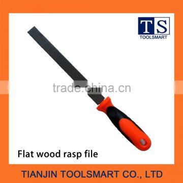 Flat wood rasp file