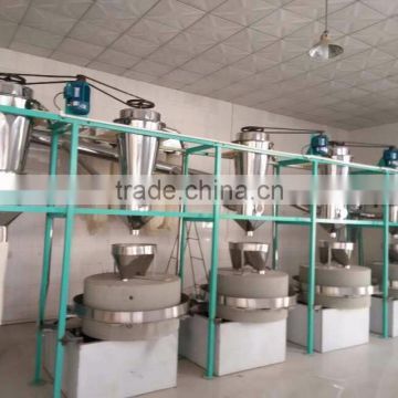 wheat stone flour mill machine