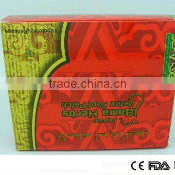 M1296 Manufacturers low-cost gold slimming detoxification lanna foot patch