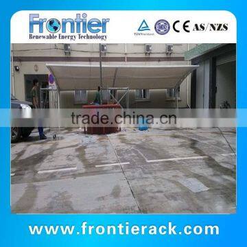 White Steel Structure Carport photo-3