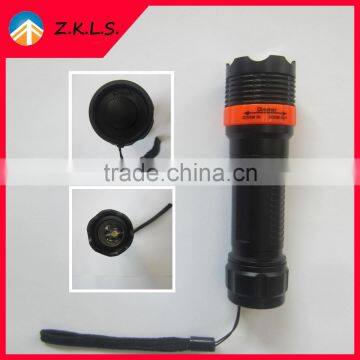 3 Modes Portable ABS Zoom LED Mini Flashlight Torch photo-3