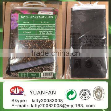 BSCI PASS--3%UV stabilized Agricultural PP nonwoven weed mat