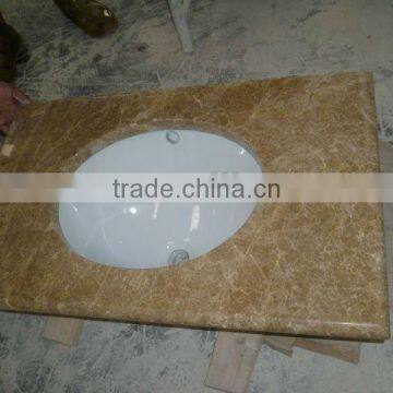 Marble sink top