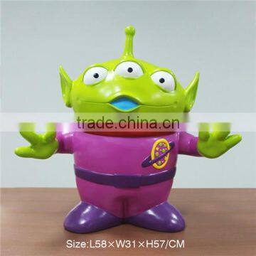 2015 Customized Resin Alien Cartoon Statue for Garden Decor photo-5