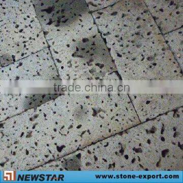 lava stone paving