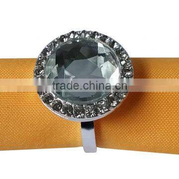 rhinestones crystal napkin rings for weddings