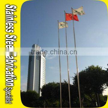 Powder Coated Stainless Steel Electric Flag Pole in Good Price