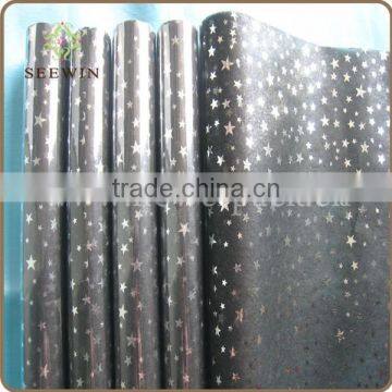 Black TNT Non Woven Fabric Decor Wedding and Festival