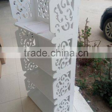 2016 New Style White Classical Wood Storage Cabinet /Bookshelf photo-5