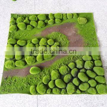 Indoor Artificial Moss Mat Artificial Moss Grass Panel photo-2