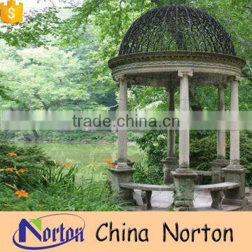 Customized 2017 new style lager garden gazebo marble NTGM-019Y