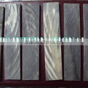 Natural Horn Black & White Streak Plates photo-4