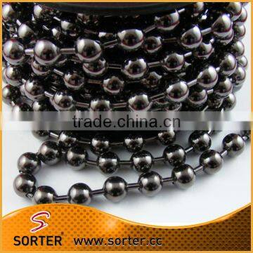 Hot Sell!! Wholesale Lots 10pcs Ball Metal 2.4mm Beads Chains Necklace Finding