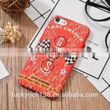 Retro motorcycle & car polish luminous PC phone case for iPhone 5G/6G