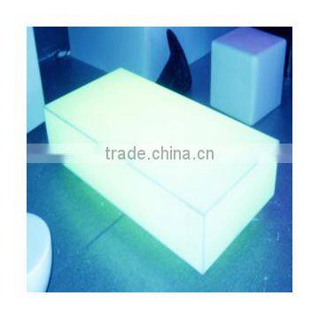 Garden Set Specific Use and No Folded Illuminated Outdoor Polyethylene Furniture DJ Table photo-3