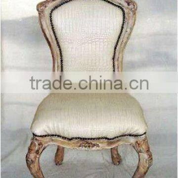 Antique Victorian Living Room Fabric Chair for Home Usage photo-2