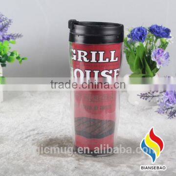 BPA Free Paper Insert Plastic Cup Custom Coffee Paper Cup photo-4