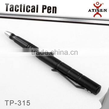 Tactical Pen With Steel Tip Glass Breaker/Self Defense Tool Black photo-2