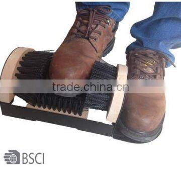 PP bristle shoes brush ,snow brush,wooden shoe brush