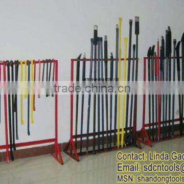 OEM orders high quality cheap forged forged crowbars and pry bar nail puller hand tools factory