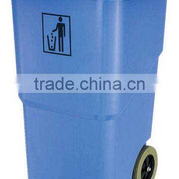 50 liters Eco-Friendly Feature and Outdoor Usage plastic dustbin