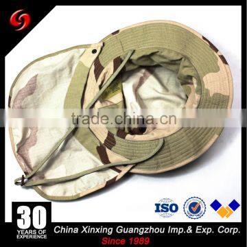 Fashion Fishman Camo Hat With Strings Custom Made Military Bucket Hats photo-5