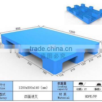 EURO size nine feet plastic pallet