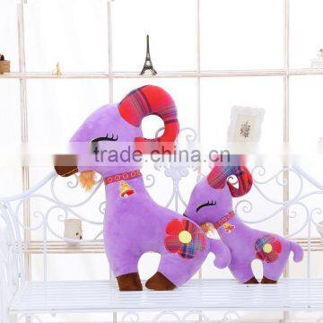 Baby Plush Pillow Plush Animal Goat Pillow photo-3