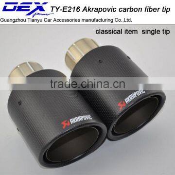 Various Size New style Carbon Fiber Exhaust Tip akrapovic tip