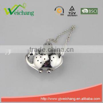 WCJ1077 Good Quality Hot Sale Stainless Steel Mesh Tea Ball Tea Infuser Tea Strainer Fun Shape photo-3