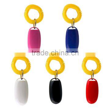 Dog Pet Click Clicker Training Obedience Agility Trainer Aid Wrist Strap photo-6