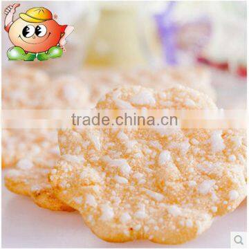 Yellow Pumpkin pie cracker