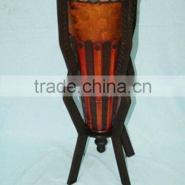 bamboo flower pot stand