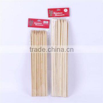 2015 New product flat bamboo kebab stick