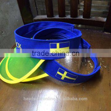Custom Colorful Plastic And PVC Sun Visor Hat With Dongguan Factory photo-4