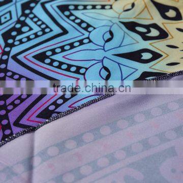 2017 New Arrived Hot Selling Round Beach Towels Mandala With Tassels Turkish Microfiber Towel photo-6