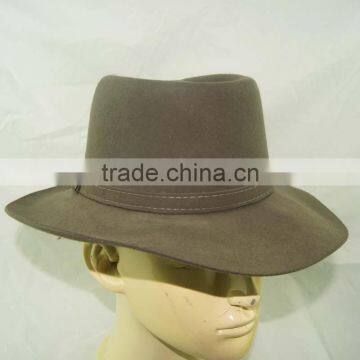 Grey Color Wool Felt Hat Blank Wholesale photo-3