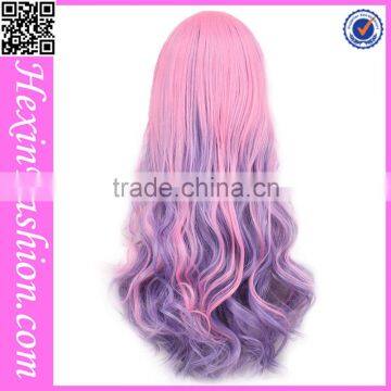Cheap 70 CM Curve Light Purple Wig Caps Wholesale photo-3