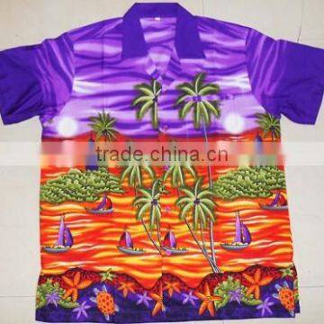 Mens Coconut Palm Hawaiian Shirts photo-2