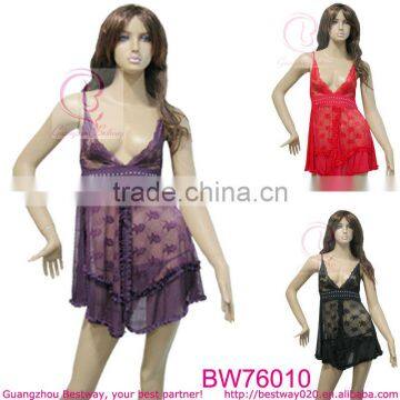 Image sex women sex products transparent night gown with jewel in apparels