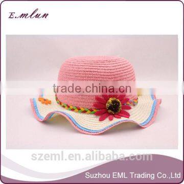 Wholesale kids funny hats/cheap wholesale straw hats/custom hats