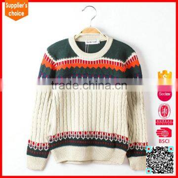 Latest style patterns knit sweaters pullover hoodies plain