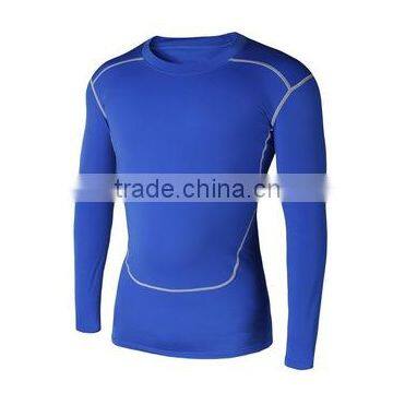 wholesale customized mens blank compression shirt for sale