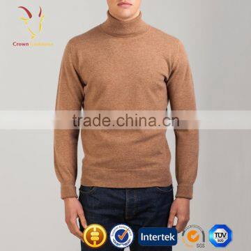Turtle Neck Cotton Men Winter Sweater 2015 photo-2