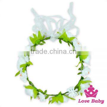 Magic Remake Photo Props Girl Floral Hair Accessory Flower Petals Garland Baby Wedding Headband Festival Headband photo-2