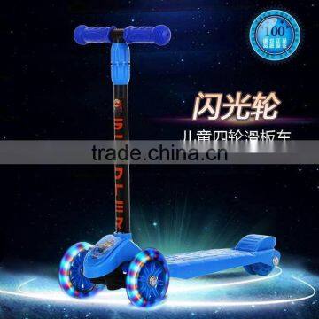 Factory Direct Supply Kids 3 Wheel Kick Scooter Low Price /Push Top Pro Scooter Kids New Model / Widen Pedal Cheap Kids photo-4